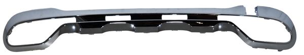 Moldura Fascia Trasera para Mercedes Benz GLC 2023, 2024, 2025 Cromado