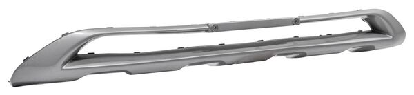 Moldura Fascia Delantera para Mg Hs 2021, 2022, 2023, 2024 Inferior Plata