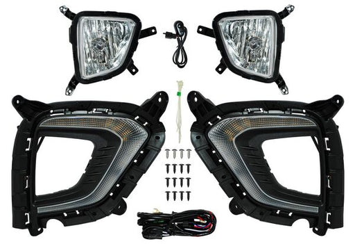 Faro Niebla para Hyundai Creta 2019, 2020 Con LEDS, con Parrilla Juego