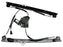 Elevador Cristal para Voyager/ para Dodge Caravan 2001, 2002, 2003 Electrico Con Motor, Delantero Derecho