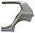 Lienzo de Costado para Volkswagen Golf 2009, 2010, 2011, 2012, 2013 Izquierdo