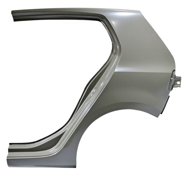 Lienzo de Costado para Volkswagen Golf 2009, 2010, 2011, 2012, 2013 Izquierdo