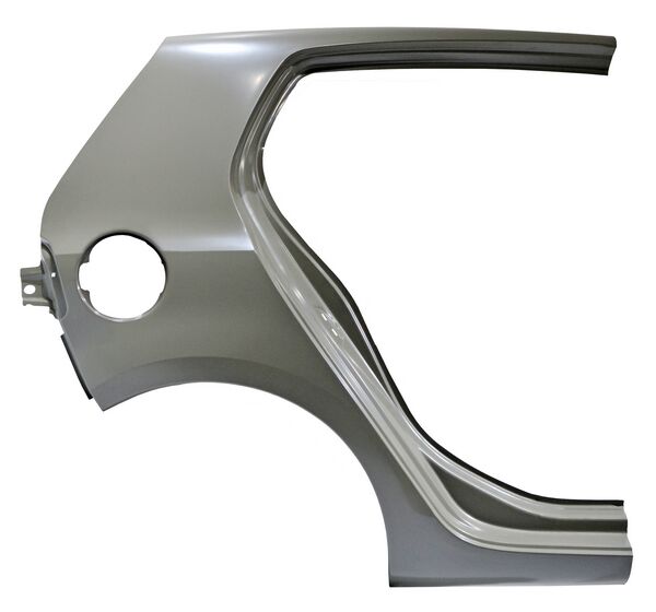 Lienzo de Costado para Volkswagen Golf 2009, 2010, 2011, 2012, 2013 Derecho