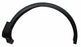 Moldura de Arco para Ford Explorer 2016, 2017, 2018, 2019 - Corrugada Derecho