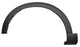 Moldura de Arco para Ford Explorer 2020, 2021, 2022, 2023 Izquierdo