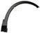 Moldura de Arco en Salpicadera para Mazda CX-9, CX9 2007, 2008, 2009, 2010, 2011, 2012, 2013, 2014, 2015 Derecho