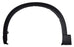 Moldura de Arco para Mazda CX-9, CX9 2016, 2017, 2018, 2019, 2020, 2021, 2022, 2023, 2024 - Corrugada Izquierdo