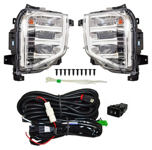 Juego de Faros Niebla para Mitsubishi L200 2020, 2021, 2022, 2023, 2024 - LEDS