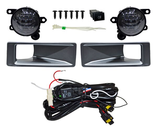Faro Niebla para Mitsubishi L200 25 LEDS Con Parrilla Juego