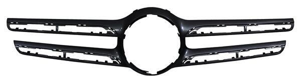 Moldura Parrilla para Mercedes Benz GLC 2016, 2017, 2018, 2019 Exterior Negra Con Hoyo Para Camara