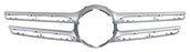Moldura Parrilla para Mercedes Benz GLC 2016, 2017, 2018, 2019 Exterior Plata, Con Hoyo Para Camara