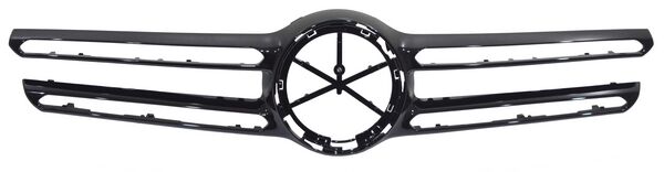 Moldura Parrilla para Mercedes Benz GLC 2020, 2021, 2022, 2023 - Negra Con Hoyo para Camara