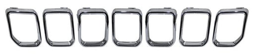 Moldura Parrilla para Jeep Compass 2023, 2024, 2025 Juego 7Pzs Cromado