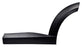 Moldura Puerta para Mazda CX-3, CX3 2016, 2017, 2018, 2019, 2020, 2021, 2022, 2023, 2024, 2025, 2026 - Negra Trasera, Izquierda