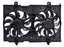 Motoventilador para Nissan Xtrail, X-Trail 2008, 2009, 2010, 2011, 2012, 2013, 2014 L4 2.5 Litros, Doble Completo 4 Y 4 Pines Kf