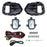 Faro Niebla para Chevrolet S10 Max 2022, 2023, 2024, 2025, 2026 - Con Parrilla Juego