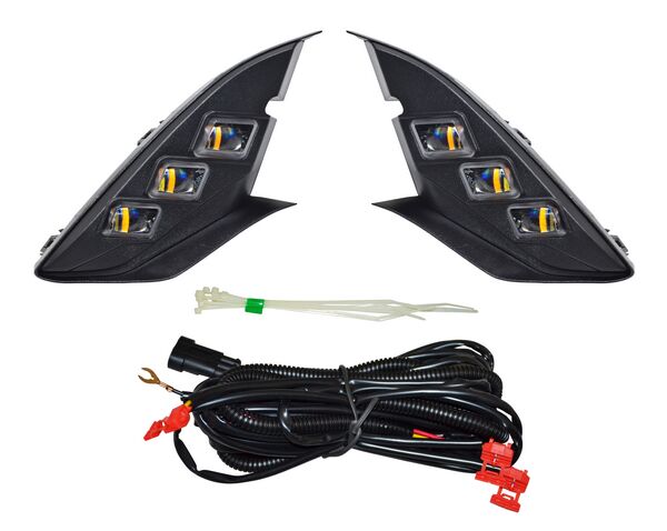 Faro Niebla para Mazda 2, Mazda2 24 LEDS Con Parrilla Juego