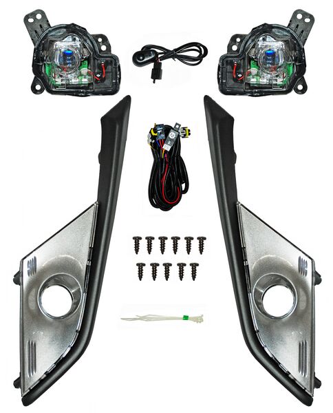 Faro Niebla para Mazda CX-3, CX3 2016, 2017, 2018, 2019, 2020, 2021, 2022, 2023, 2024, 2025, 2026 - Con Parrilla Juego
