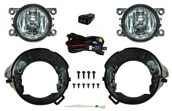 Faro Niebla Frontier 2005-2015 Para Defensa De Plastico / Pathfinder 2005, 2006, 2007, 2008, 2009, 2010, 2011, 2012 Con Base (Juego)