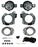 Faro Niebla para Nissan Pathfinder 2013, 2014, 2015, 2016 - Con Parrilla Juego