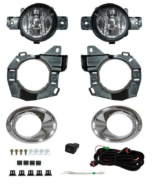 Faro Niebla para Nissan Pathfinder 2013, 2014, 2015, 2016 - Con Parrilla Juego
