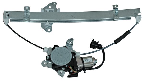 Elevador Cristal para Tiida 2007, 2008, 2009, 2010, 2011, 2012, 2013, 2014, 2015, 2016, 2017, 2018 - Electrico Con Motor, 6 Ent - Delantera, Izquierda