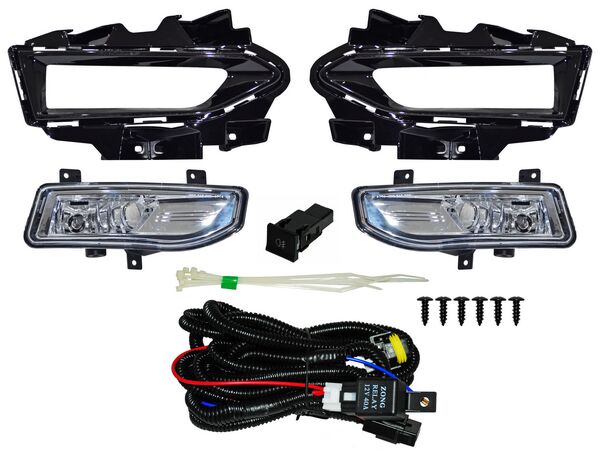 Faro Niebla para Nissan Versa 2023, 2024, 2025 - Con Rejilla Juego