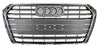 Parrilla para Audi A4 2017, 2018, 2019 - Cromada y Gris