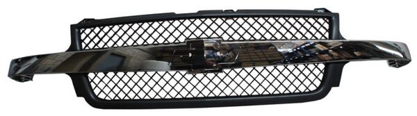 Parrilla para Chev 3500 Hd 1999, 2000, 2001, 2002, 2003 Con Moldura Cromada