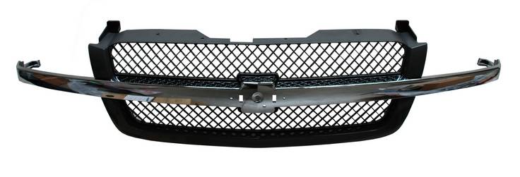 Parrilla para Camioneta Chevrolet 2003, 2004, 2005, 2006, 2007 & para Chevrolet Suburban 2004, 2005, 2006/ Avalanche 2003, 2004, 2005, 2006 Lisa