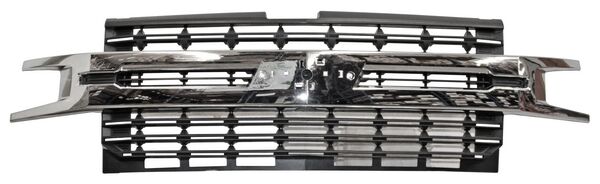 Parrilla para Camioneta Chevrolet 2019, 2020, 2021, 2022 Cheyenne Cromada