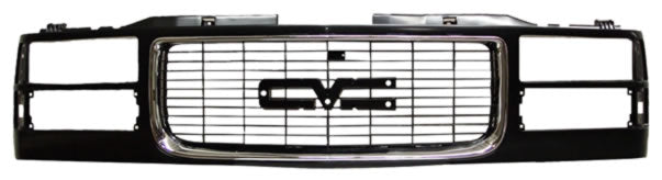 Parrilla para Camioneta Chevrolet/ para GMC 1996, 1997, 1998/ Sierra 1994, 1995, 1996, 1997, 1998/ para Chevrolet Suburban 1996, 1997, 1998, 1999 Filo Cromado