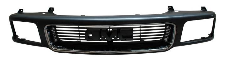 Parrilla para S10 1995, 1996, 1997 para GMC Filo Cromado Faro Rectangular