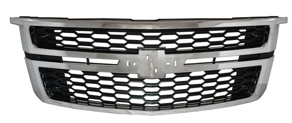 Parrilla para Chevrolet Suburban & Tahoe 2015, 2016, 2017, 2018, 2019, 2020 - LS, LT Cromada