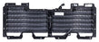 Parrilla para Chevrolet Suburban 2015, 2016, 2017, 2018, 2019 Lt/ Premier/ Ltz Activa, Con Motor, Interior