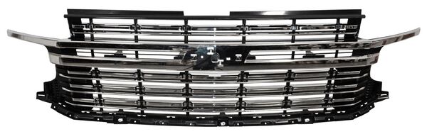 Parrilla para Chevrolet Suburban & Chevrolet Tahoe 2021, 2022, 2023, 2024 - de Lineas Cromadas