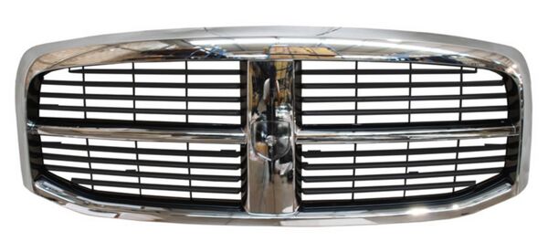 Parrilla para Dodge Ram Ram 2006, 2007, 2008 Cromada/ Negro