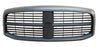 Parrilla para Dodge Ram Ram 2006, 2007, 2008 Negra