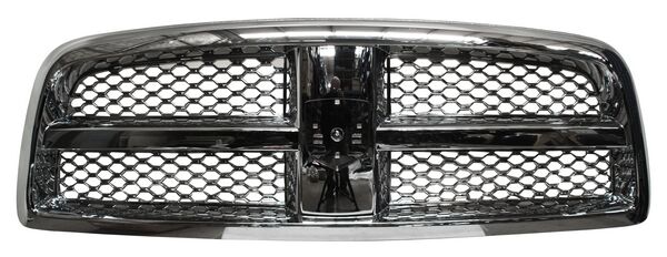 Parrilla para Dodge Ram 2009, 2010, 2011, 2012, 2013 Completa Cromada Panal