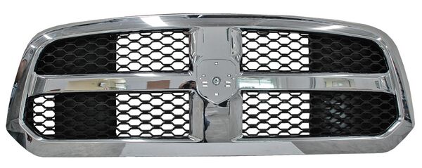 Parrilla para Dodge Ram 2013, 2014, 2015, 2016, 2017, 2018, 2019 - Cromada