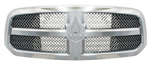 Parrilla para Dodge Ram 2013, 2014, 2015, 2016, 2017, 2018, 2019 - Cromada Completa