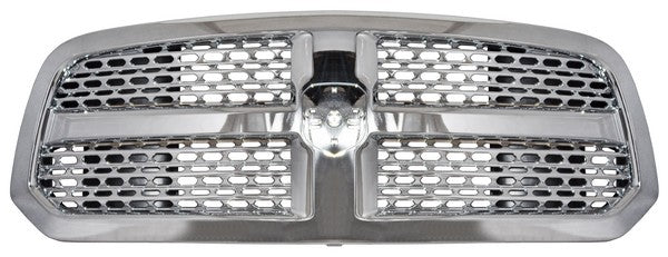 Parrilla para Dodge Ram 2013, 2014, 2015, 2016, 2017, 2018, 2019 - Cromada Completa, tipo Panal (Honey Comb)