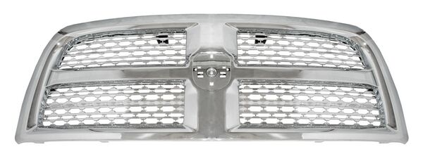 Parrilla para Dodge Ram 2500, 3500 2014, 2015, 2016, 2017, 2018 - Toda Cromada, estilo Panal
