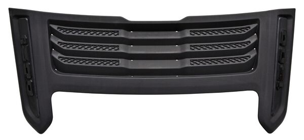 Parrilla para Dodge Ram Sport 2019, 2020, 2021, 2022, 2023, 2024 - Cofre Centro, con Emblema Negro