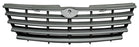 Parrilla para Chrysler Town & Country 2005, 2006, 2007 & Voyager 2005, 2006, 2007, 2008 Negra Sin Moldura Cromada Corta