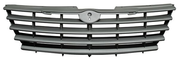 Parrilla para Chrysler Town & Country 2005, 2006, 2007 & Voyager 2005, 2006, 2007, 2008 Negra Sin Moldura Cromada Corta