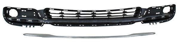 Parrilla para Chrysler Town & Country 2011, 2012, 2013, 2014, 2015, 2016 De Fascia Centro Con Moldura Cromada