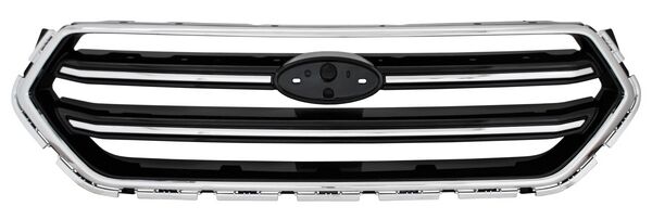 Parrilla para Ford Escape 2017, 2018, 2019 - Negra con Filo Cromado