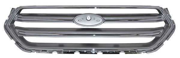 Parrilla para Ford Escape 2017, 2018, 2019 Plata, Con Filo Cromado