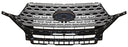 Parrilla para Ford Explorer 2020, 2021, 2022, 2023 - Plata, Con Moldura Cromada